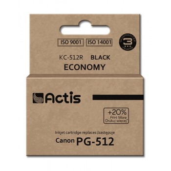 Actis KC-512R ink (replacement for Canon PG-512 Standard 15 ml black)