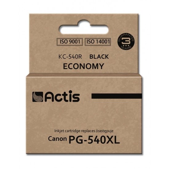 Actis KC-540R black ink cartridge for Canon printer (Canon PG-540XL replacement) standard