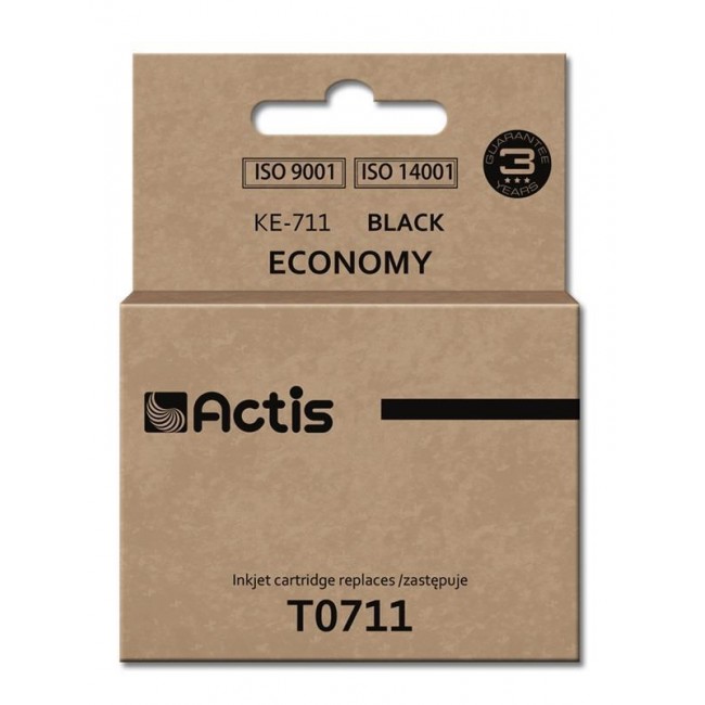 Actis KE-711 ink (replacement for Epson T0711/T0891/T1001 Standard 15 ml black)