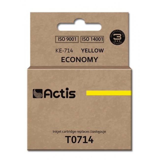 Actis KE-714 ink (replacement for Epson T0714/T0894/T1004 Standard 13.5 ml yellow)