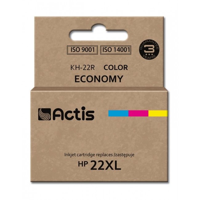 Actis KH-22R ink (replacement for HP 22XL C9352A Standard 18 ml color)