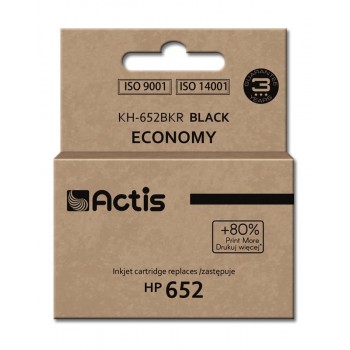 Actis KH-652BKR ink (replacement for HP 652 F6V25AE Standard 15 ml black)