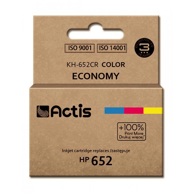 Actis KH-652CR ink (replacement for HP 652 F6V24AE Standard 15 ml color)