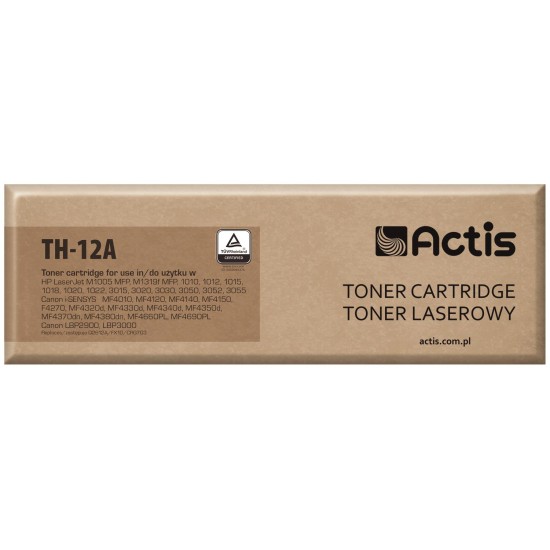 Actis TH-12A toner cartridge HP Q2612A LJ 1010/1020 new 100%