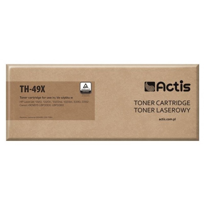 Actis TH-49X toner for HP printer HP 49X Q5949X, Canon CRG-708H replacement Standard 6000 pages black