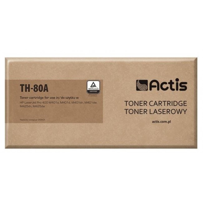 Actis TH-80A toner (replacement for HP 80A CF280A Standard 2700 pages black)