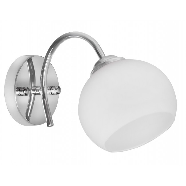 Activejet Classic single wall lamp - IRMA nickel E27 for the living room