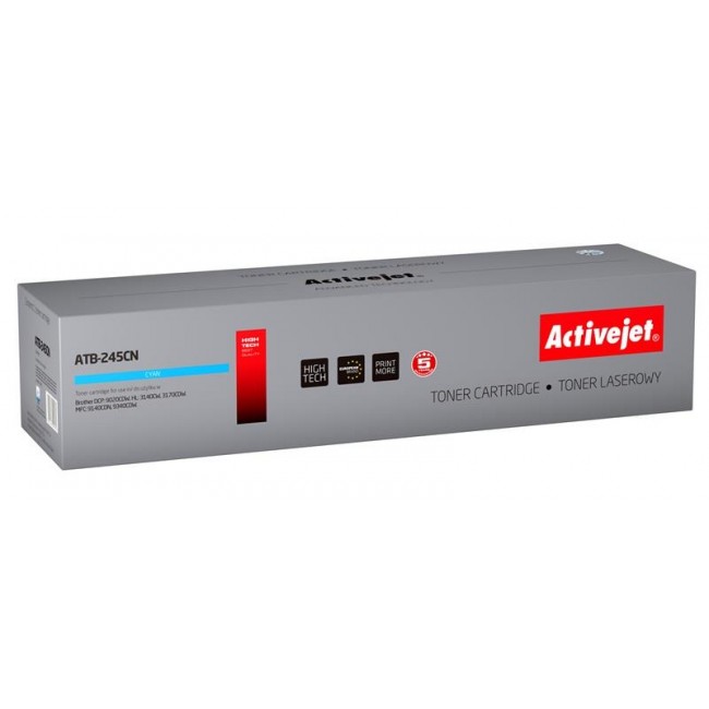 Activejet ATB-245CN Toner (Replacement for Brother TN-245C Supreme 2200 pages cyan)