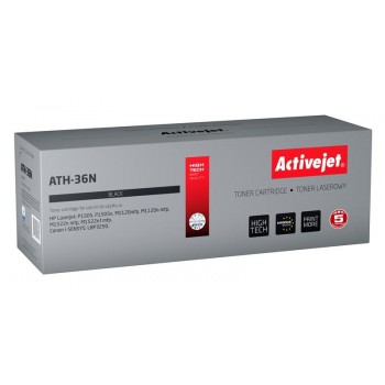Activejet ATH-36N Toner (replacement for HP 36A CB436A, Canon CRG-713 Supreme 2000 pages black)