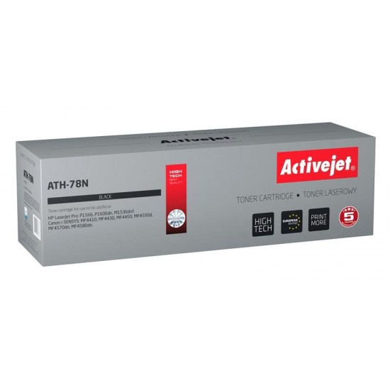 Activejet ATH-78N toner for HP CE278A / Canon CGR-728 black