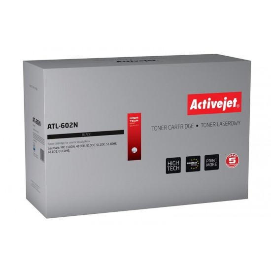 Activejet ATL-602N toner for Lexmark printer Lexmark 60F2H00 replacement Supreme 10000 pages black
