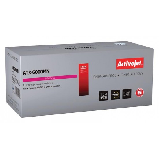 Activejet ATX-6000MN toner for Xerox printer Xerox 106R01632 replacement Supreme 1000 pages magenta
