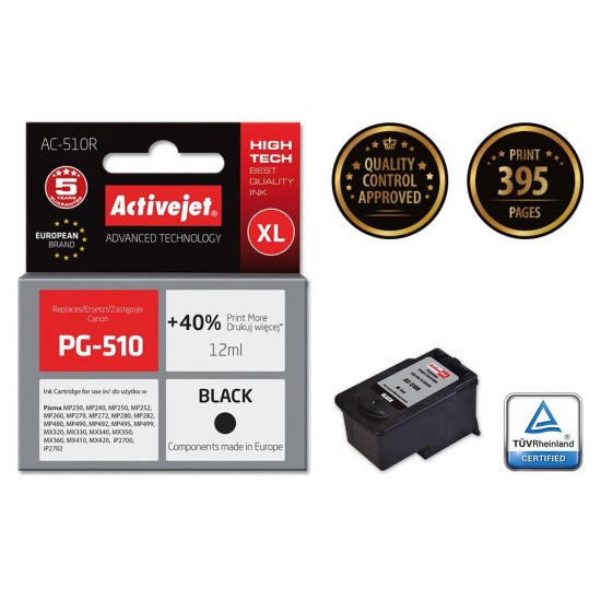 Activejet ink for Canon PG-510