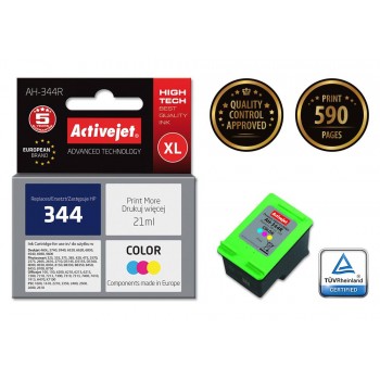 Activejet AH-344R Ink cartridge (replacement for HP 344 C9363EE Premium 21 ml color)