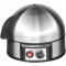 Clatronic EK 3321 egg cooker 7 egg(s) 400 W Black, Stainless steel