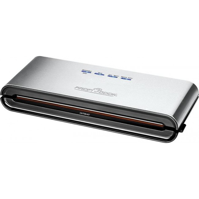 ProfiCook PC-VK 1080 vacuum sealer Black, Stainless steel