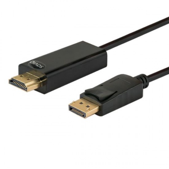 Savio CL-56 cable interface/gender adapter DP HDMI A Black