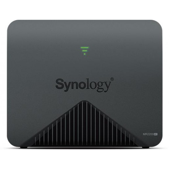 Synology MR2200AC wireless router Gigabit Ethernet Dual-band (2.4 GHz / 5 GHz) 4G Black