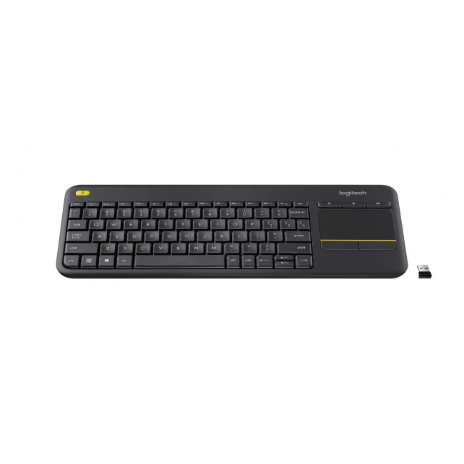 Logitech K400 Plus keyboard RF Wireless Dutch Black Logitech K400 Plus keyboard RF Wireless Dutch Black