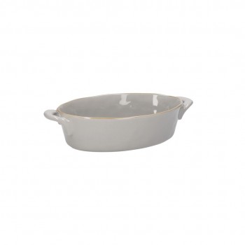 ROSE&TULIPANI CONCERTO GRIGIO PERLA Baking dish 31 x 17 cm