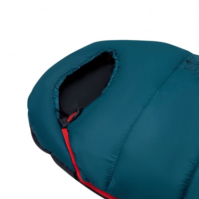 NILS Camp sleeping bag NC2003 black-red NILS Camp sleeping bag NC2003 black-red