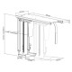 Maclean MC-885 B Under Desk Computer Holder Black Adjustable Max. 10kg. Maclean MC-885 B Under Desk Computer Holder Black Adjustable Max. 10kg.