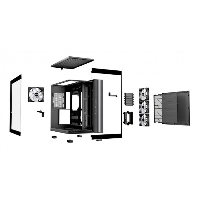 be quiet! LIGHT BASE 600 LX Black Midi Tower be quiet! LIGHT BASE 600 LX Black Midi Tower