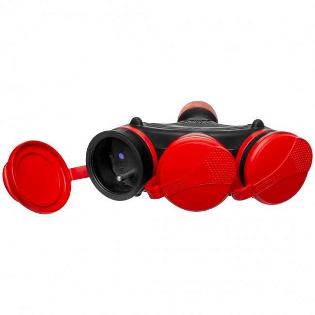 AW EXTREME TRIPLE SOCKET WITH KLAPKAMIIP54 16A AW EXTREME TRIPLE SOCKET WITH KLAPKAMIIP54 16A