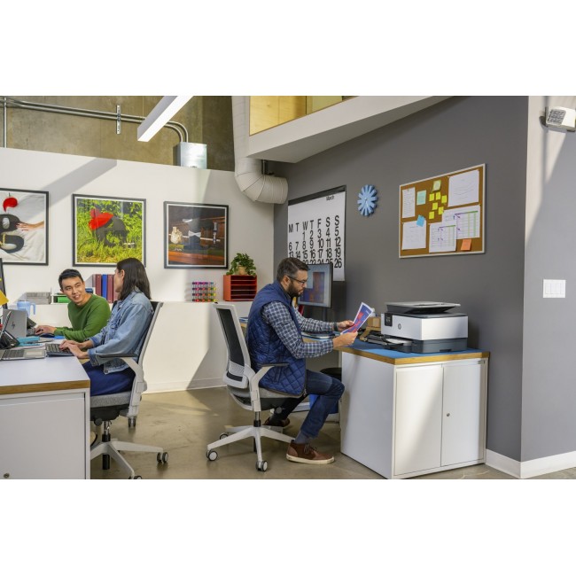 HP OfficeJet Pro 9120b Wireless All-in-One Color Printer, Two-sided printing Copier, Scanner HP OfficeJet Pro 9120b Wireless All-in-One Color Printer, Two-sided printing Copier, Scanner