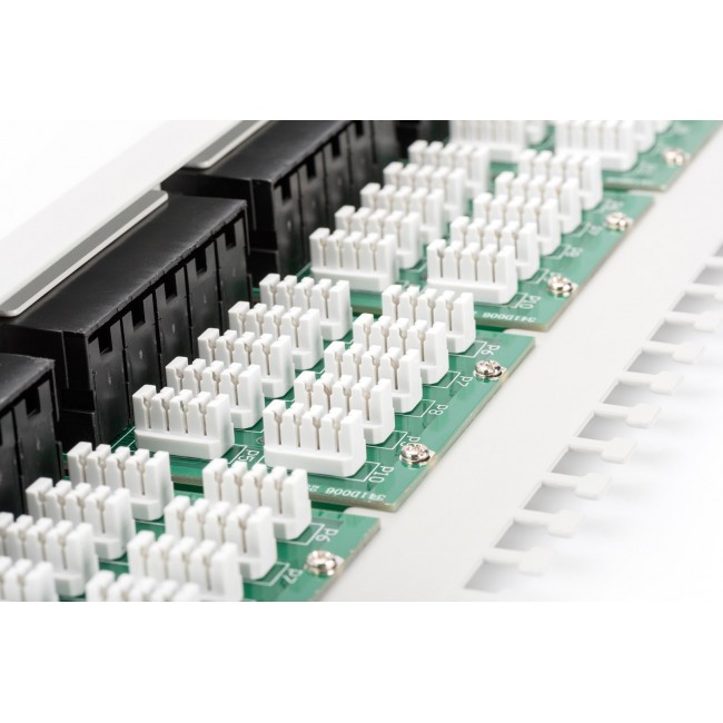 Digitus CAT 3 ISDN patch panel, unshielded, grey Digitus CAT 3 ISDN patch panel, unshielded, grey