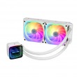 Enermax ELC-AQFA240-SQA-W computer cooling system Processor Liquid cooling kit 12 cm White 1 pc(s) Enermax ELC-AQFA240-SQA-W computer cooling system Processor Liquid cooling kit 12 cm White 1 pc(s)