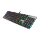 GENESIS Thor 420 RGB keyboard Gaming USB QWERTY US International Silver