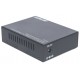Intellinet Gigabit Ethernet Single Mode Media Converter, 10/100/1000Base-T to 1000Base-Lx (SC) Single-Mode, 20km (Euro 2-pin plug)