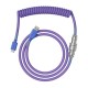 Glorious PC Gaming Race Coiled Violet 1.37 m