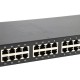 LevelOne 26-Port Fast Ethernet PoE Switch, 24 PoE Outputs, 2 x Gigabit RJ45, 150W