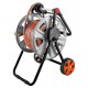 Garden hose reel, metal, for up to 60m of 1/2