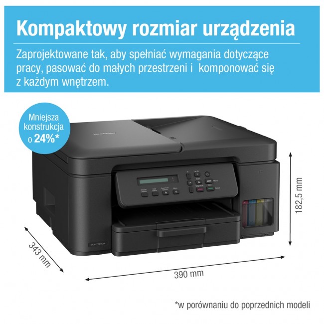 Brother DCP-T730DW Inkjet A4 6000 x 1200 DPI 27 ppm Wi-Fi