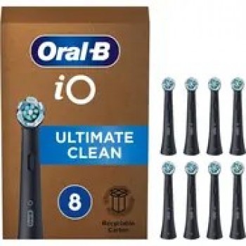 Braun Oral-B iO Ultimative Reinigung Aufsteckb rsten schwarz (8 Stk.)