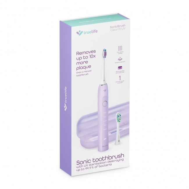 TrueLife SonicBrush Clean70 UV Lavender Sonic Toothbrush