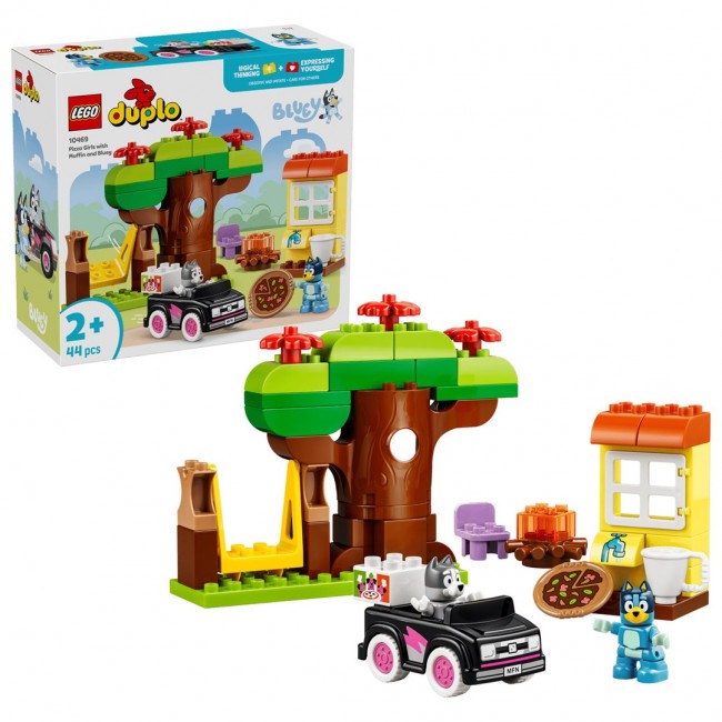 LEGO DUPLO 10469 Pizza Girls with Muffin and Bluey