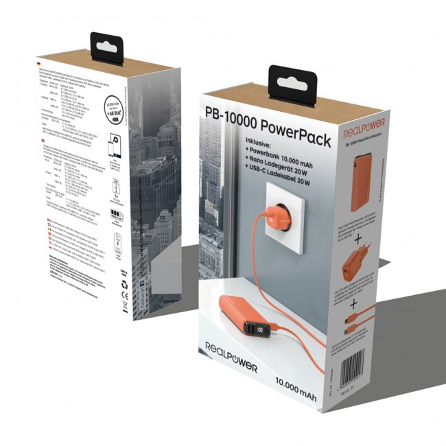 Ultron PB-10000 10000 mAh Orange