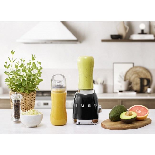 Smeg PBF01BLEU Sports blender 600 ml 300 W Black
