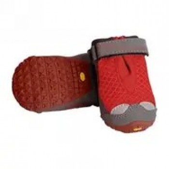 Dog Boots Ruffwear Grip Trex - red sumac