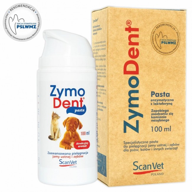 SCANVET Zymodent enzymatic toothpaste for dogs and cats 100 ml SCANVET Zymodent enzymatic toothpaste for dogs and cats 100 ml