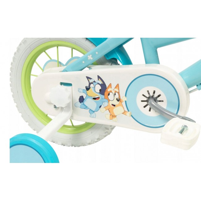 TOIMSA children's bicycle Bluey 12 Blue and lime blue