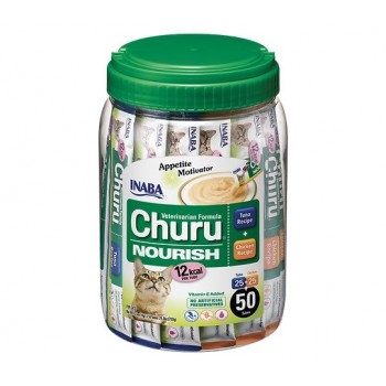 INABA Churu Nourrish Chicken and Tuna - cat treats - 50x14 g