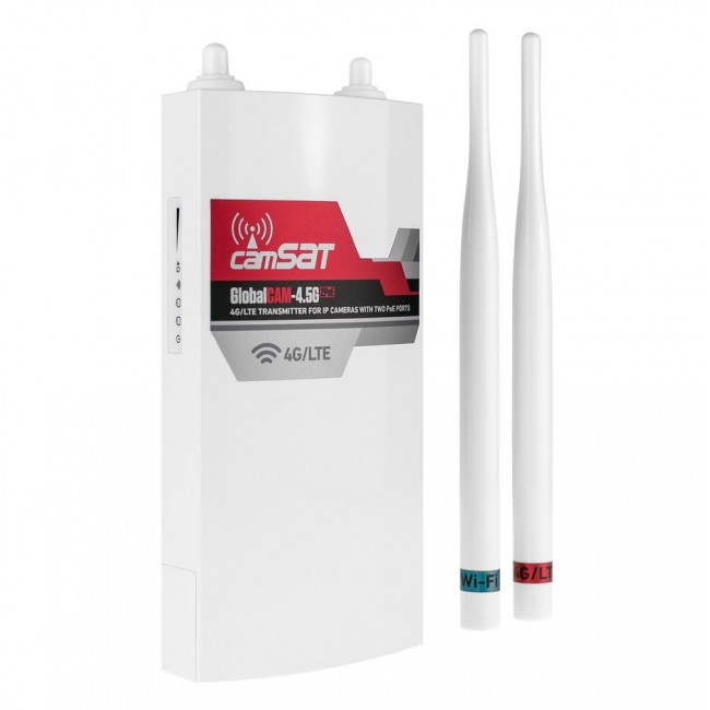 ROUTER LTE / 4G / 3G ZEWNĘTRZNY CAMSAT GLOBALCAM-4.5G 2PoE ROUTER LTE / 4G / 3G ZEWNĘTRZNY CAMSAT GLOBALCAM-4.5G 2PoE