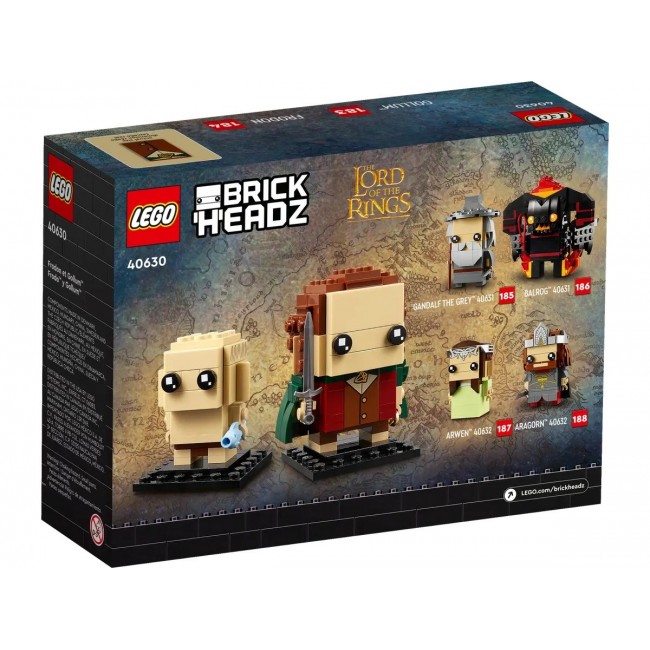 LEGO BRICKHEADZ 40630 Frodo & Gollem