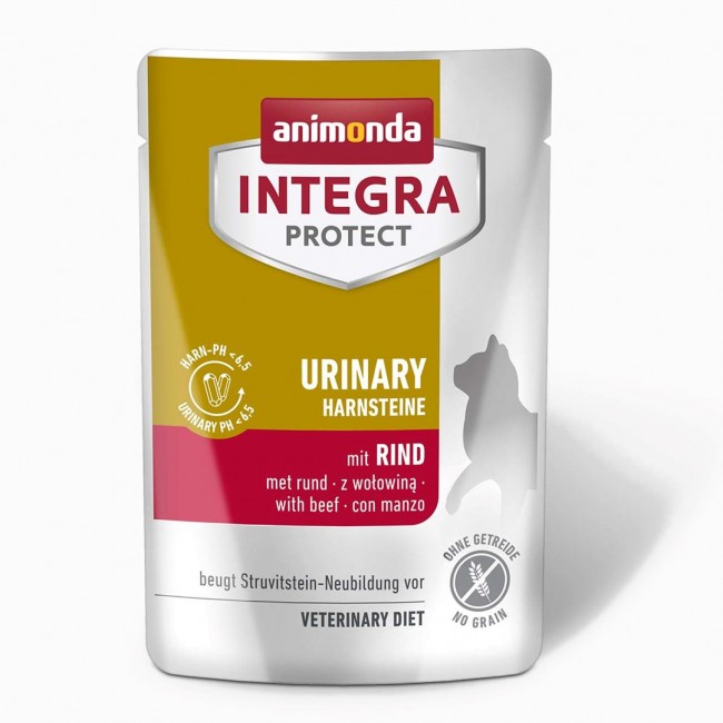 ANIMONDA Integra Protect Urinary Struvite with Beef - Wet Food for Cats - 85g ANIMONDA Integra Protect Urinary Struvite with Beef - Wet Food for Cats - 85g