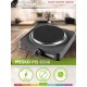 Mesko Home MS 6508 hob Black Countertop Sealed plate 1 zone(s) Mesko Home MS 6508 hob Black Countertop Sealed plate 1 zone(s)